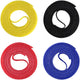 Label the cable ltc 1230 19 inch velcro yellow, black, red, blue