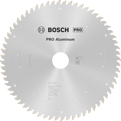 Hoja de sierra circular profesional de carburo Bosch 216 x 30 x 2,2 mm (64 dientes) - aluminio