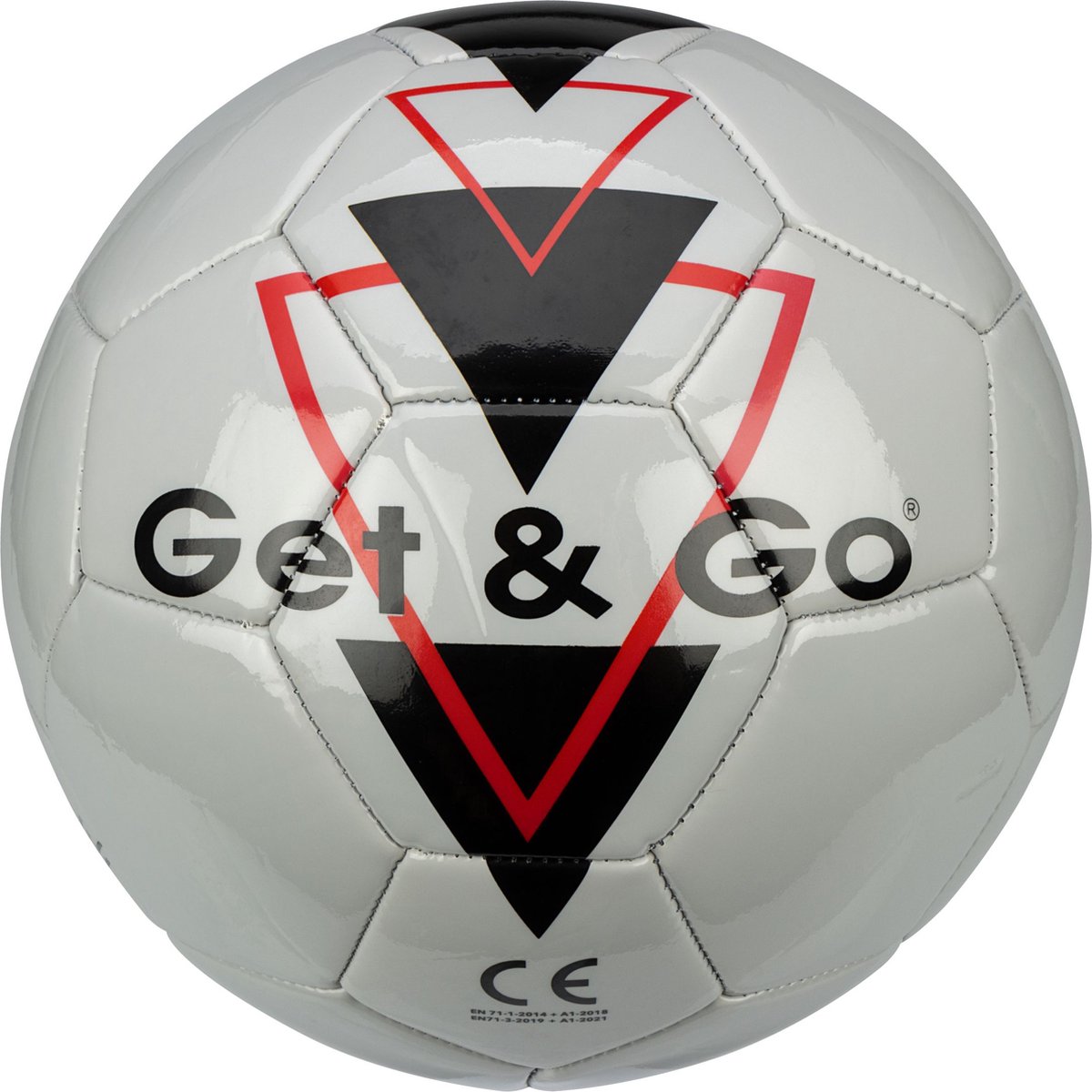 Get go voetbal - triangle speed - grijs - maat 5