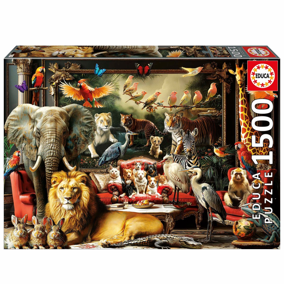 Educa - puzzel -la mansión de los animales -1500 stukjes