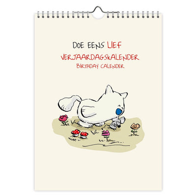 Calendario compleanno Comello be nice - 18x25 cm