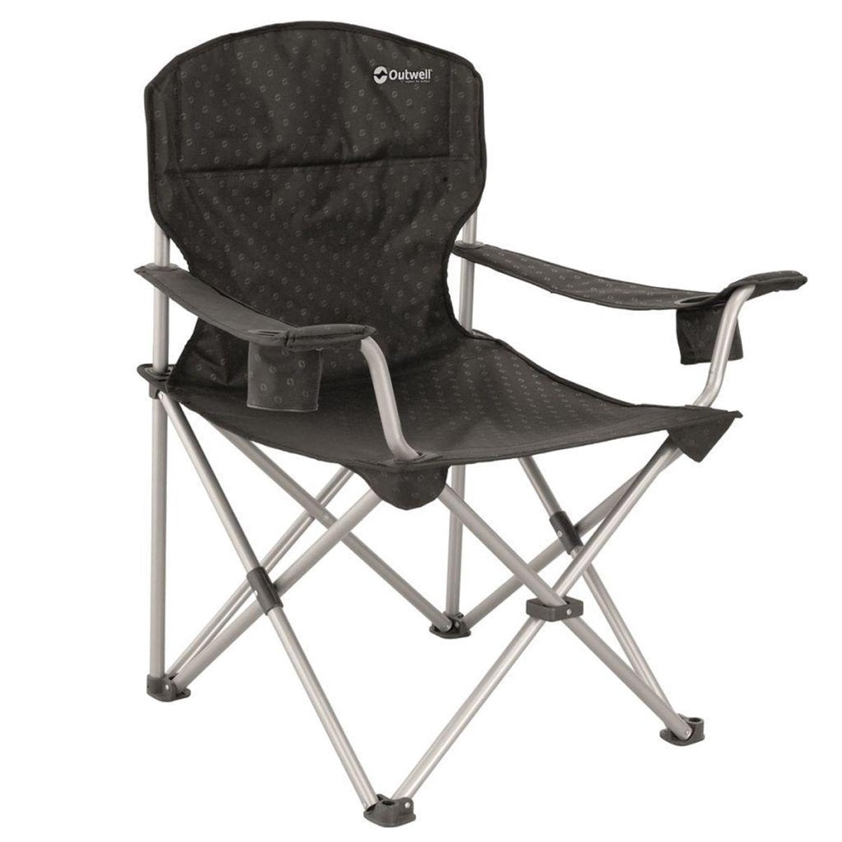 Outwell Catamarca XL camping chair - black silver