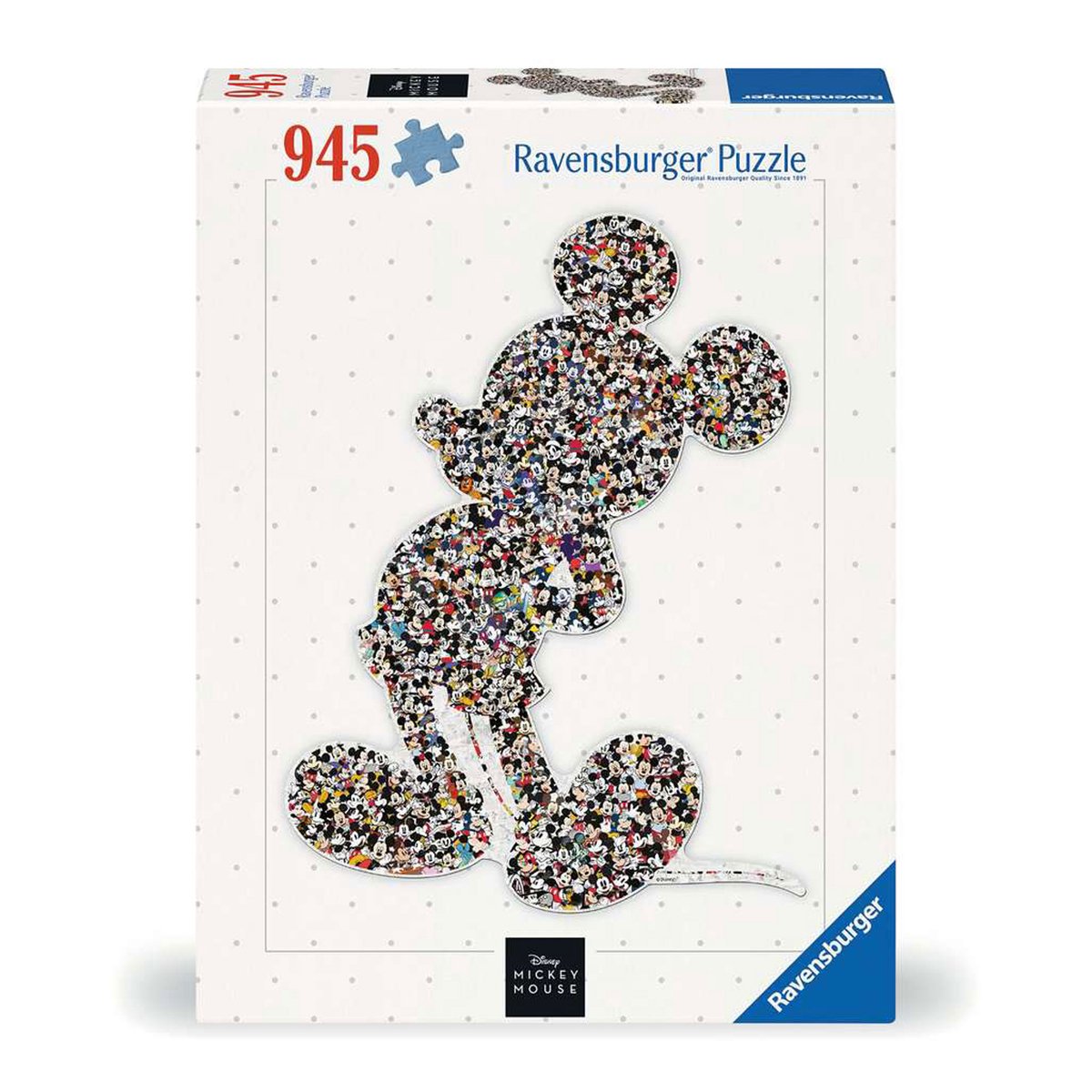 Ravensburger - disney micky mouse - mickey con forma - 940 piezas