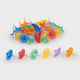 Spinner colorati Tickit ® trasparenti - confezione da 36
