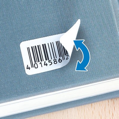 Unbranded sans marque herma labels white movables removed. 25.4x16.9 a4 2800 pcs