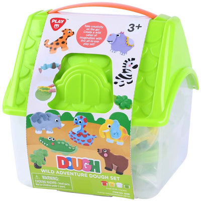 Gioca a Wild Adventure Kleiset in Storage Box, 4 barattoli di argilla