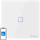 Sonoff touch-lichtschakelaar wifi + rf 433 t1 eu tx (1-kanaals)