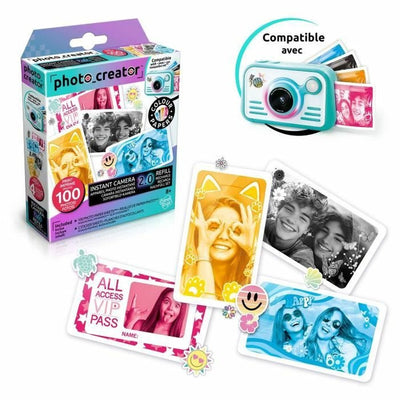 Canal Toys - Creator - Ricarica per fotocamera istantanea con carta fotografica - Clk 051