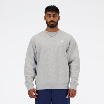 Maglione da uomo in pile New Balance Sport Essentials - grigio atletico