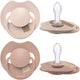 Ciuccio Difrax lovi Dynamic Prime - da 0 a 6 mesi - beige - 2 pezzi