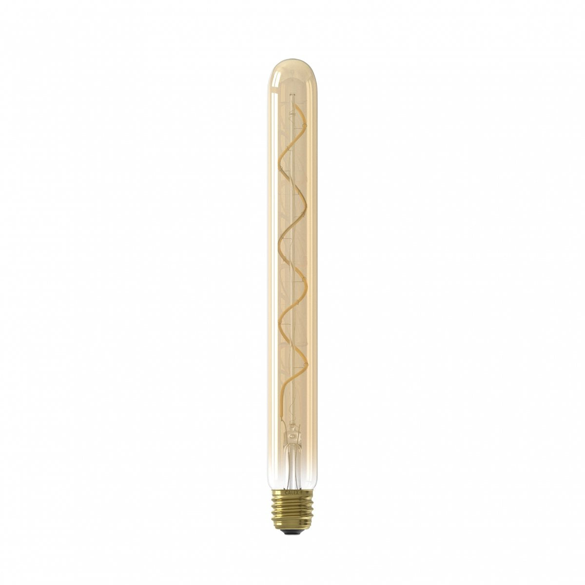 Calex filament buis led lamp - e27 - t32 lichtbron goud - 3.8w - dimbaar