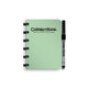 Quaderno cancellabile Correctbook A6 – Misty Mint – Vuoto – Quaderno riutilizzabile – Include salvietta per penna – Può essere integrato con pagine extra