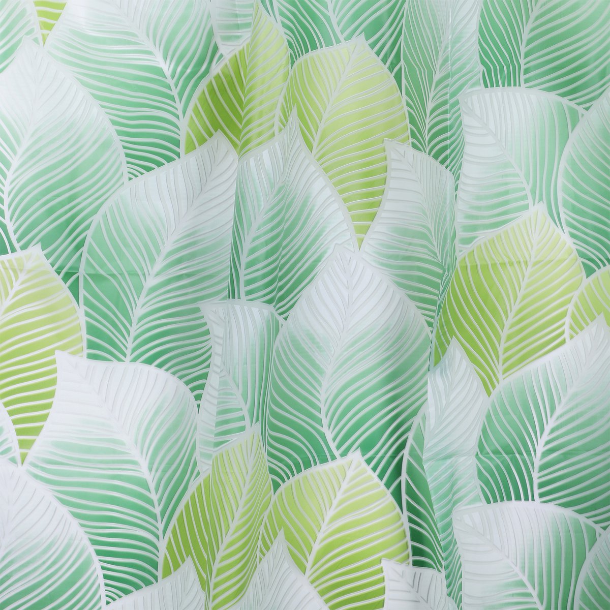 Tenda da doccia Differnz verde - 180 x 200 cm - impermeabile Peva - verde