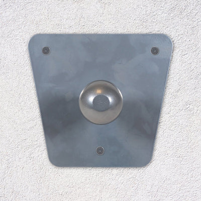 Soporte de pared Twinny Load - portabicicletas fácil de colgar - para casi cualquier portabicicletas con barra de remolque - carga máxima hasta 50 kg - dimensiones 17,4x16 cm
