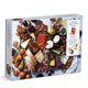 Art of the cheeseboard 1000 piece multi-puzzle puzzle