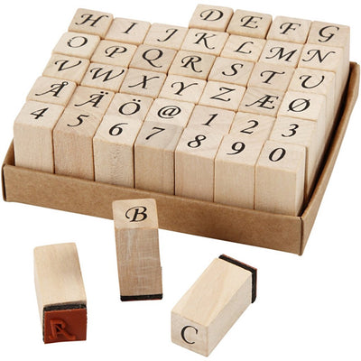 Creative Company Stamps, AFM 13x13 mm, ca. 8 mm, 42 div 1 set