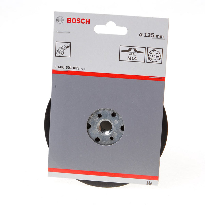 Plato soporte Bosch 125