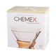 Filtri caffè Chemex classici 6-8 tazze - pre-piegati