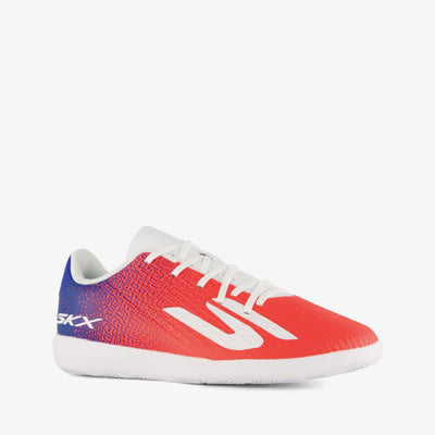 Botas de fútbol para niños Skechers skx 2 ic rojo azul - talla 36 - suela extraíble