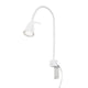 Briloner tuso - lampada da parete - lampada da comodino - incl. luce bianca calda 3.000 k - gu10 - bianco - metallo - 40,3 x 21,7 x 5,8 cm