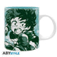 Senza marca / sans marque my hero azademia - bicchiere 320 ml - deku