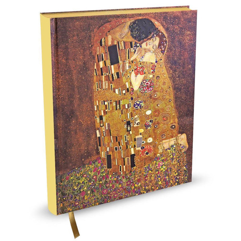 Cuaderno extragrande de Peter Pauper - el beso - con cinta de lectura - 18x23 cm