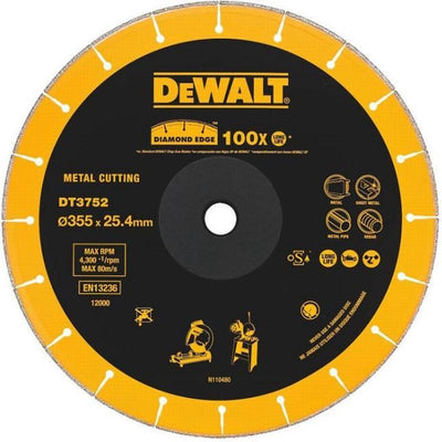 Accessori Dewalt - disco diamantato 355x25,4 mm dt3752