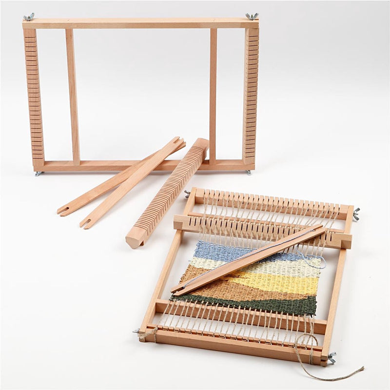 Creativ company houten weefgetouw 28x39 cm