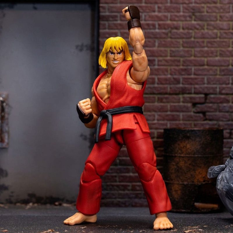 Jada Toys Ultra Street Fighter II: The Final Challengers Figura de acción 1 12 Ken Figura de acción de 15 cm
