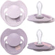 Ciuccio Difrax lovi Dynamic Prime - da 0 a 6 mesi - rosa chiaro viola - 2 pezzi