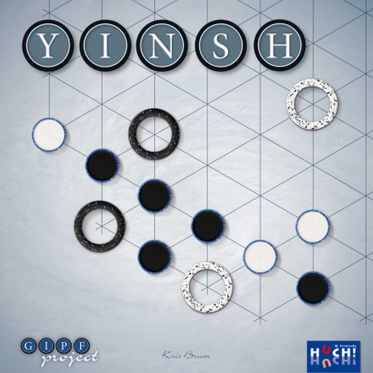Uh! gioco da tavolo yinsh 2 giocatori - serie gipf -