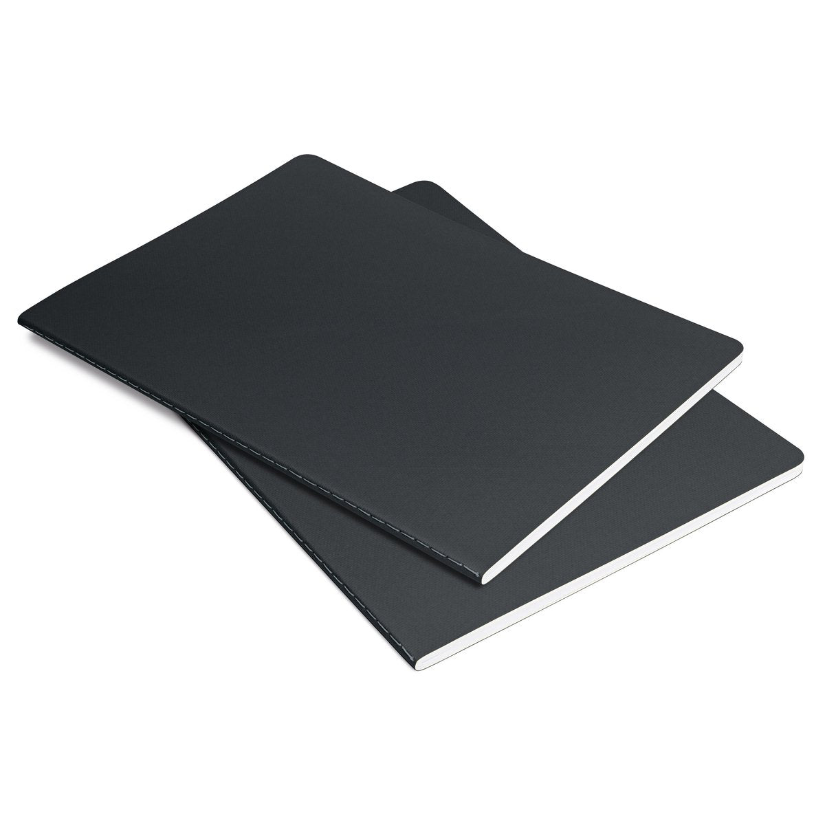 Sigel quaderno linescape - formato A5 - grigio scuro grigio chiaro - con riga - 2 pezzi - si-ls307