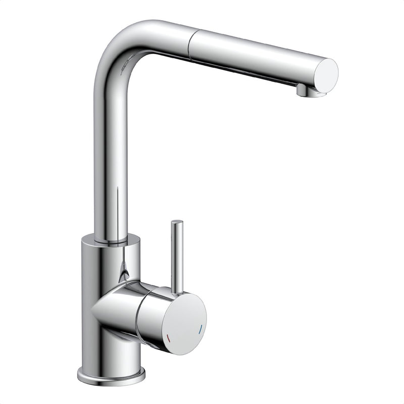 Schütte vital design kitchen tap - with sensor - pull-out spout - chrome