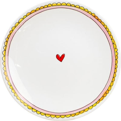 Blond amsterdam eb: plato 22 cm rosa