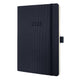 Agenda settimanale Sigel 2026 conceptum - formato a5 - nera - copertina morbida - si-c2622