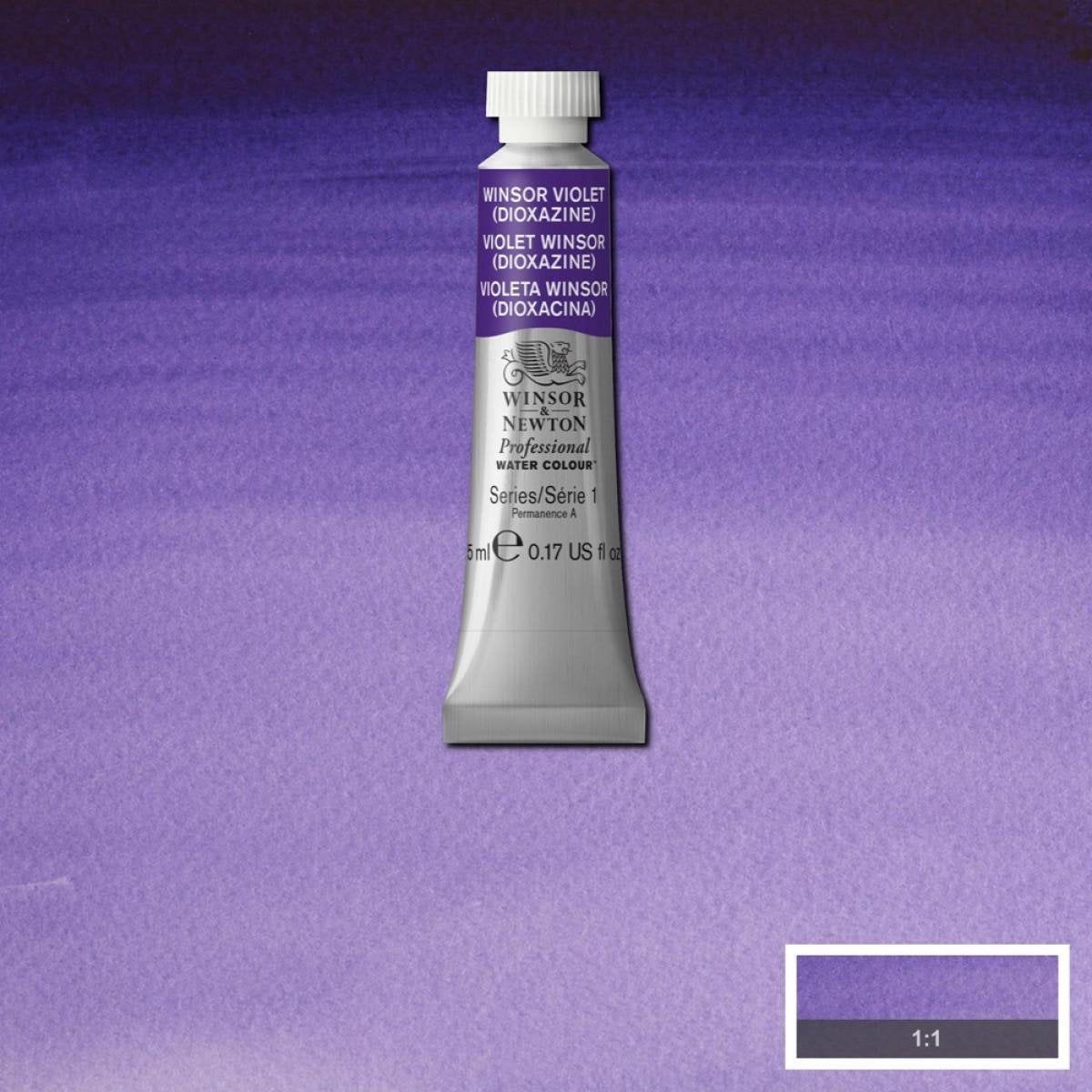 Winsor Newton pittura professionale ad acquerello a base d'acqua viola cartuccia da 5 ml 1 pezzo(i)