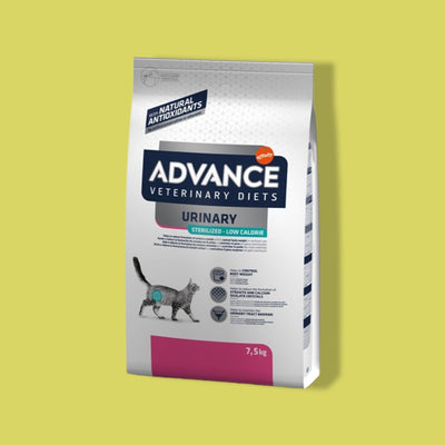 Advance veterinary diet advance - veterinary diet cat - urinary - sterilized - low calorie - kattenvoer - 2,5 kg