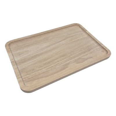 Bandeja de madera Playwood rectangular, 31,5 cm