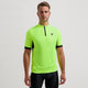 Maglia ciclismo Rogelli core da uomo - maniche corte - nero giallo fluorescente - 5xl