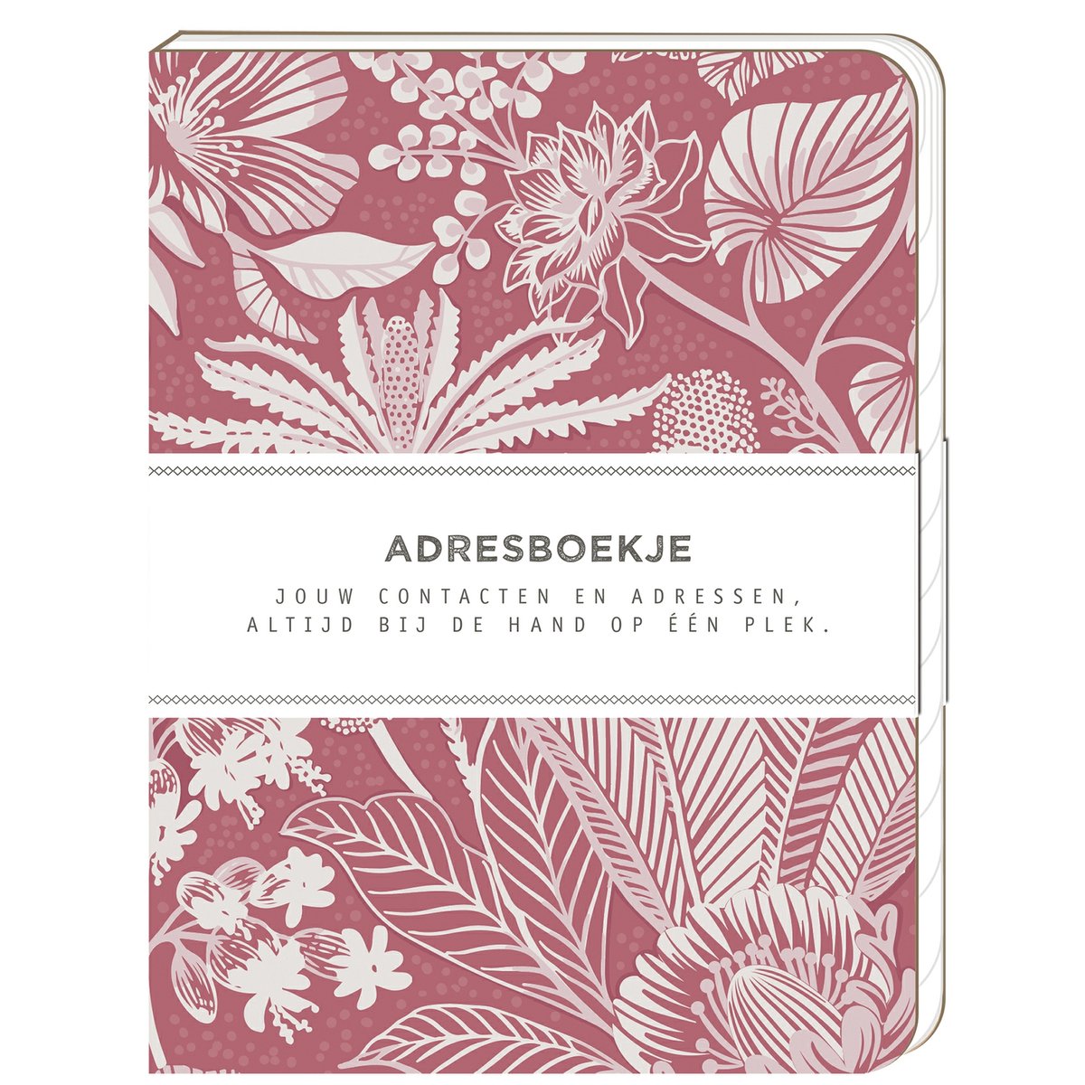 Pic adresboekje troal pink