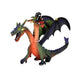 Dragón Bullyland de dos cabezas verde (75596)