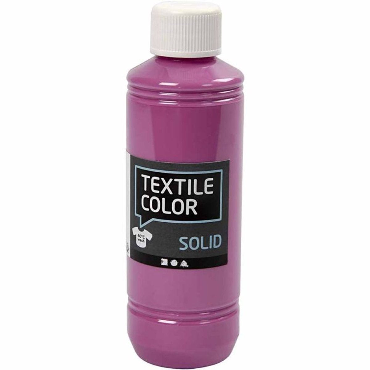 Creative Company Textile Colow Covering Textile Paint Fuchsia, 250 ml