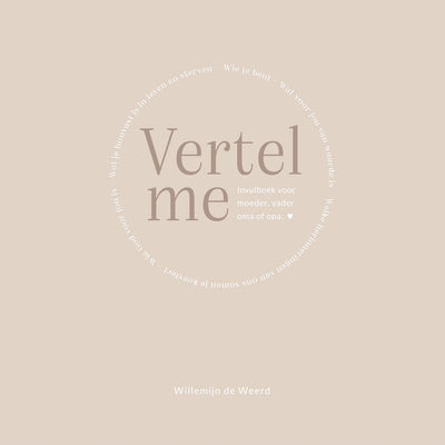 Willemijn de weerd vertel me