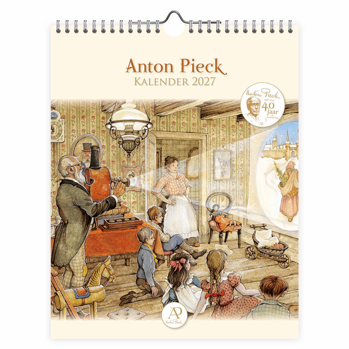 Calendario proiettore Comello Anton Pieck 2027