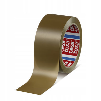 Tesa 04120 packaging tape - PVC - brown - 50mm x 66m