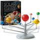 4m crafting - costruisci e dipingi il tuo sistema solare mobile - scienza e giochi - kit di costruzione - kidzlabs - 8+