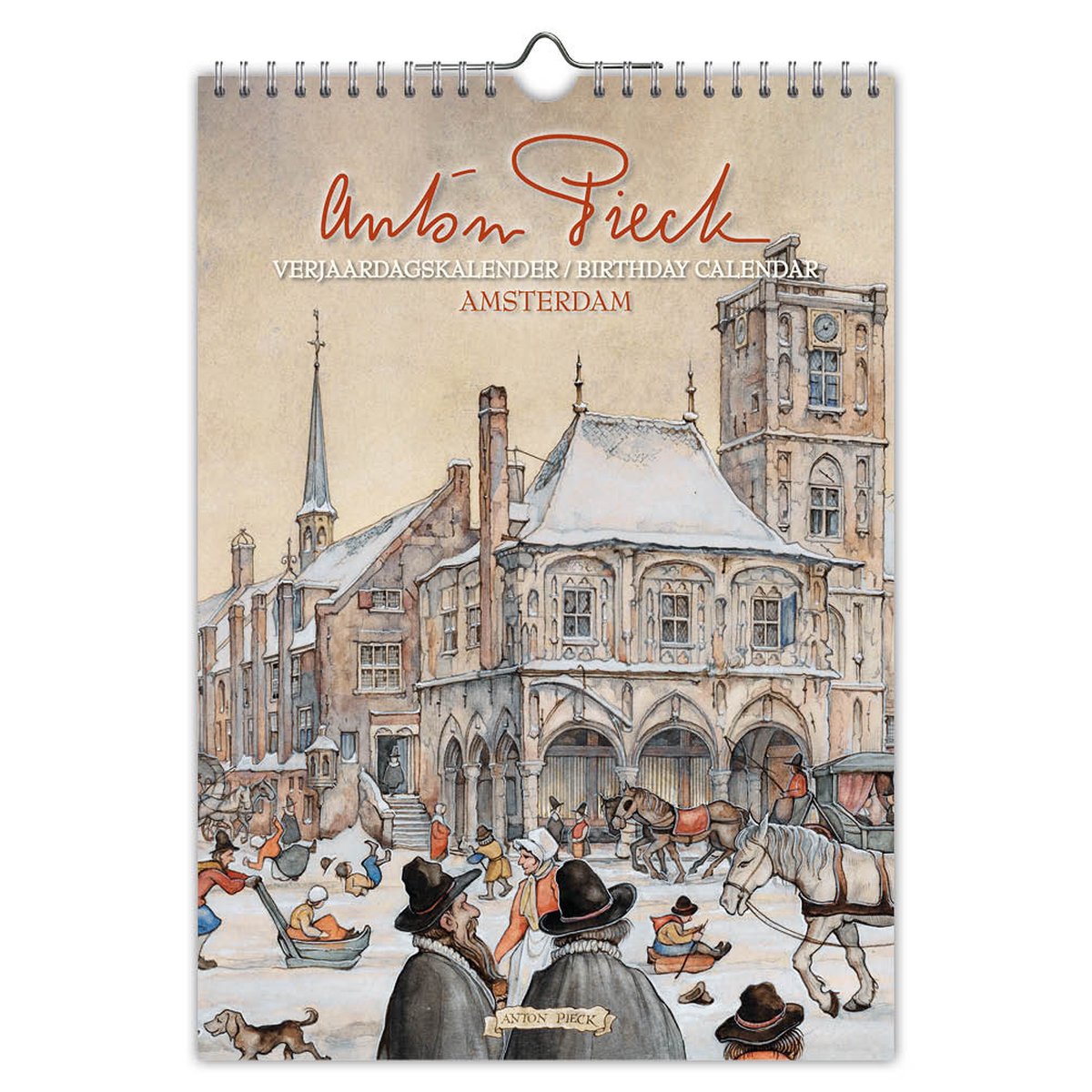 Calendario dei compleanni di Anton Pieck ad Amsterdam - A4