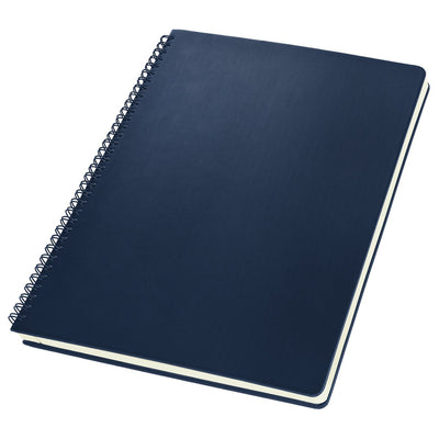 Quaderno Sigel conceptum - formato A4 - blu scuro - con spirale - a righe - copertina morbida - si-co825