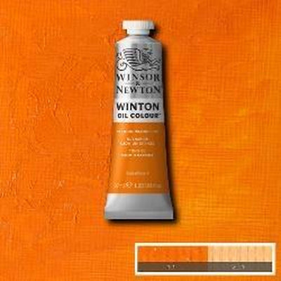 Winsor Newton Winton Óleo Color 37ml - 090 Tinte Naranja Cadmio