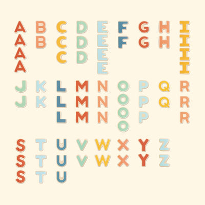 Lettere magnetiche Hape